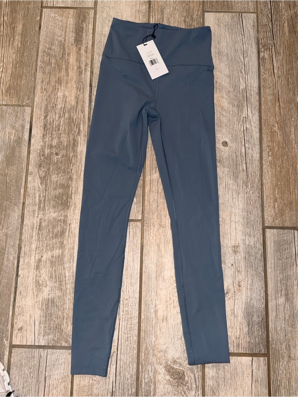 High-Rise Slate Blue Active Leggings